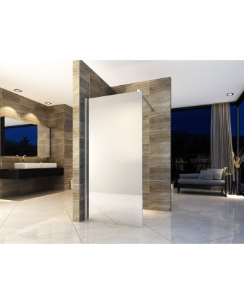 Eco Elegance Inloopdouchewand Spiegelglas 8mm (90x200cm)