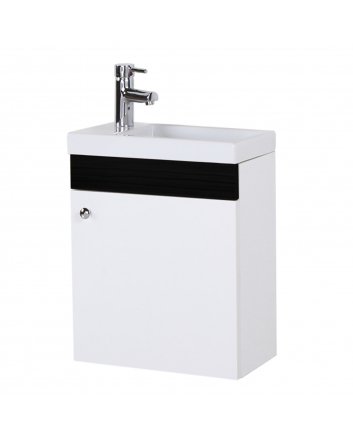 Eco Elegance Elmas Zwart Onderkast 45x55x25cm