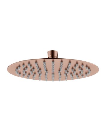 Eco Elegance Rond Rainshower Geborsteld Koper