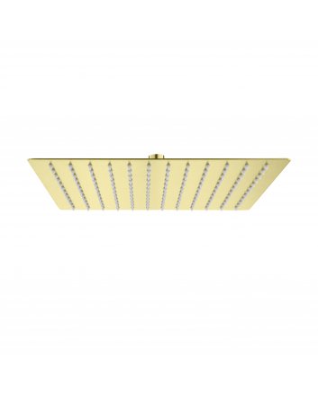 Eco Elegance Vierkant Rainshower Geborsteld Goud