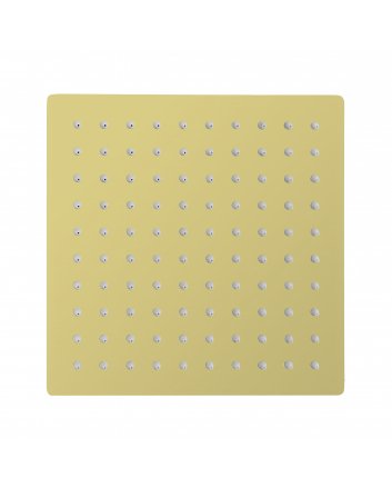 Eco Elegance Vierkant Rainshower Geborsteld Goud