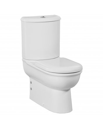 Eco Elegance Selin Staande Wc Onderpot Wit, Met Sproeier (Bidet), Muur/Onder-Uitgang