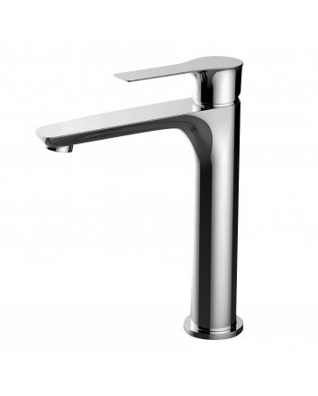 Eco Elegance Verhoogde Wastafelkranen Chroom