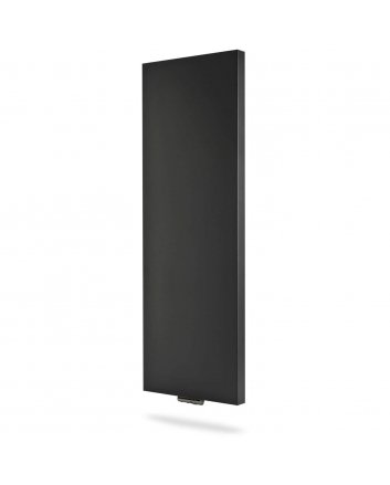 400x2000 T20 - 1936 watt | Mat Zwart | Verticale Radiator Vlak