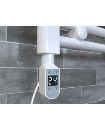 500x1200 - 500 watt | elektrische handdoekradiator zwart