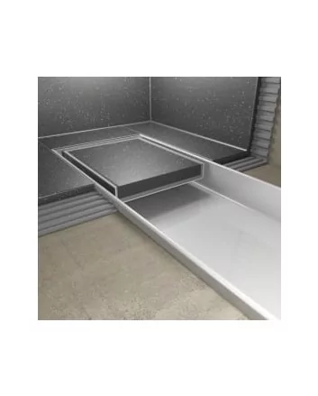 Sani DeLuxe Tegelrooster RVS 70