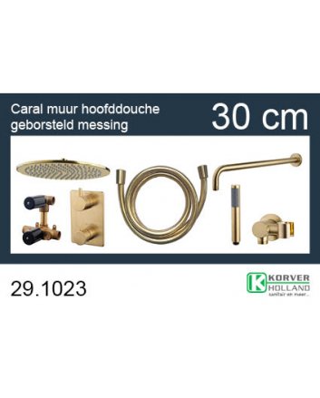 one-pack inbouwthermostaatset rond type 404 GM (30cm)