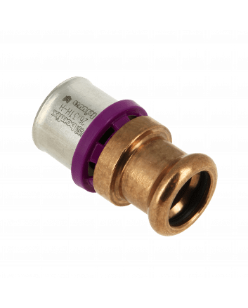 Bonfix Alu-pers x M-press rechte verloopkoppeling | 26 x 22