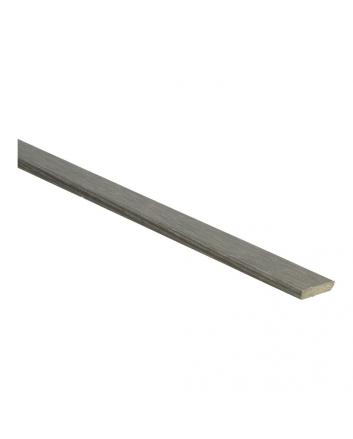 Plakplint titanium eik | 2.4 meter