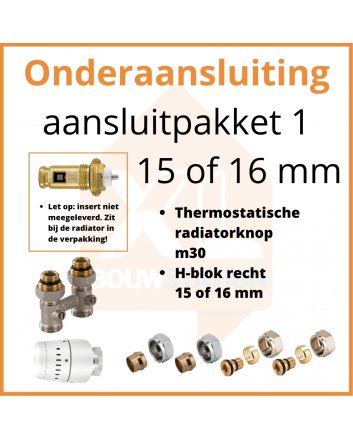Eco 8 Thermostatisch aansluitpakket 1