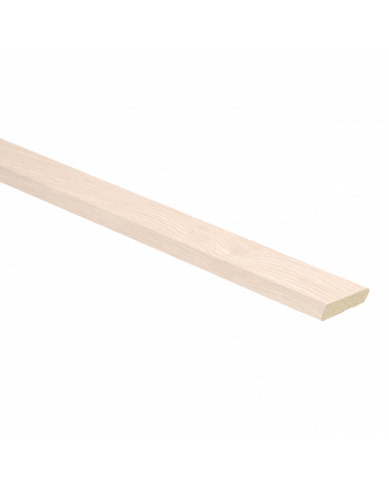 Plakplint eik licht beige | 2.4 meter