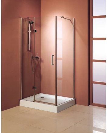 Sani DeLuxe Douchecabine vierkant scharnierdeur 90