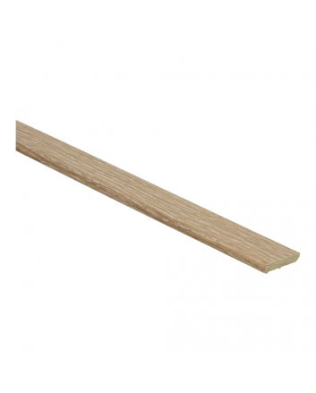 Plakplint eiken wit | 2.4 meter